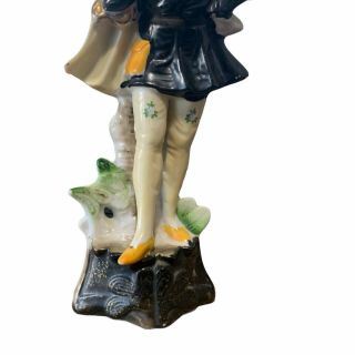 Vintage L&M Halloween Witch Ceramic Figurine 3