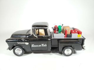 1955 Chevrolet Stepside Pickup Truck Snap - On Tools 1/24 Diecast No Box