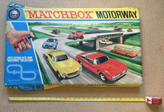 1960s Matchbox Motorway M - 2 Motorised Playset