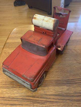 Vintage Tonka Cement Mixer Truck Pressed Steel Toy Parts Or Restoration.