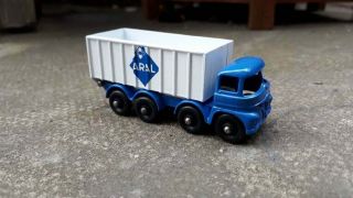Matchbox Lesney Models Foden Tipper Container Lorry Aral Code 3