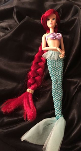 Ariel Little Mermaid Tyco Disney Movie Doll Vintage 90 
