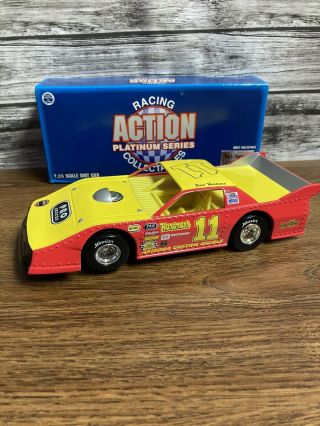 Bart Hartman 11 Action Platinum Series Rcca 1:24 Late Model Dirt Car Read