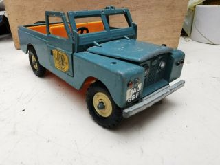 Britains Lwb Land Rover 1/32 Scale Model 1970s,  Vintage Retro Toy With Steering