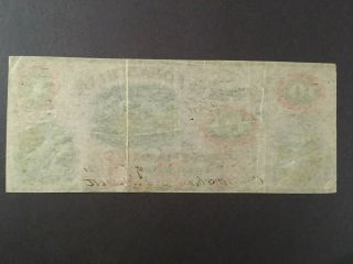 USA 10 Dollars Obsolete 1861 - - Allegany County Bank - - CUMBERLAND,  Maryland 2