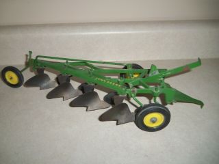 Ertl John Deere 4 Bottom Plow Vintage Farm Toy