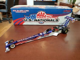 2001 Mac Tools U.  S.  Nationals 1:24 Nhra Top Fuel Dragster Action Mib