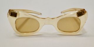 Vintage France Depose Sunglasses Hinged For 14 " Doll Toni