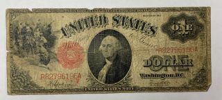 1917 $1 Legal Tender Large Note