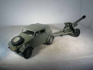 Dinky Toys Military Army Vw Kdf,  50mm Gun Battle Lines 617