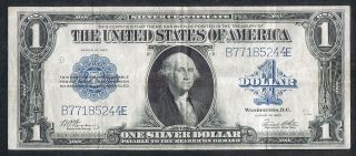 1923 Large $1 Silver Certificate Note | Extra Fine 782e