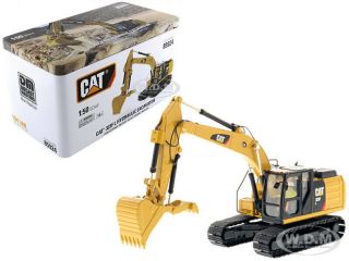 Box Damage Cat Caterpillar 323f L Hydraulic Excavator 1/50 Diecast Masters 85924