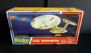 Dinky No.  358 Star Trek Uss Enterprise Box (box Only)