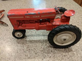Vintage 1960’s Tru - Scale Tractor,  Tandem Disk,  2 Bottom Plow Parts/Repair 3
