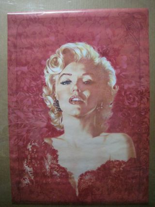 Marilyn Monroe Vintage Poster 1987 Pin Up Icon Inv 4888