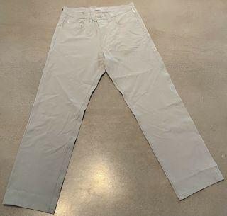 Vintage Versace Jeans Couture Men’s Pants Gray Nylon Button Medusa Size 32 / 46