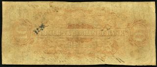 Obsolete Currency 1853 Charleston,  SC - Farmers & Exchange Bank of Charleston $10 2