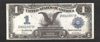 Rare Napier/mcclung Black Eagle $1 1899 Silver Certificate
