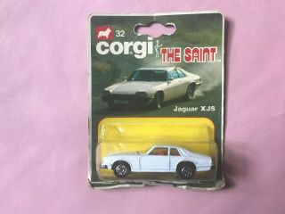 Corgi Juniors 32 Diecast Jaguar Xjs The Return Of The Saint (on Card)