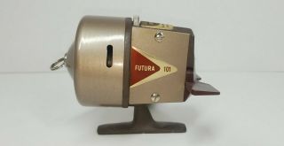 Vintage South Bend Futura 101 Spin Cast Fishing Reel Made In Usa