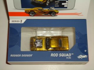 HOT WHEELS ID CAR SERIES 2 RODGER DODGER GOLD BOXED 3