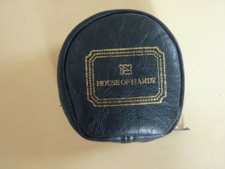 Vintage Hardy Soft Leather Reel Case