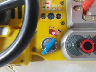 Vintage Tonka Toy Steering Wheel Bulldozer Manley Quest Toys 100 3