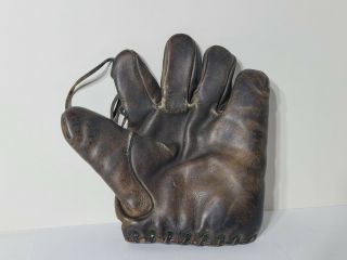 Antique Baseball Glove - Reach - 1920s? 1930s? Horse Hide - Nr