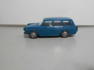 Wiking Made In Germany Vw Volkswagen 1500 Variant Blue Vintage Classic Car 1/43
