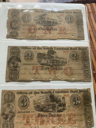 18_ $1 $2 $3 Office Of The South Carolina Rail Road