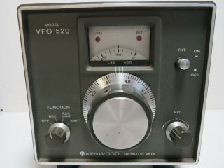 Trio Kenwood Vfo - 520 Remote Variable Frequency Oscillator Vintage Antique