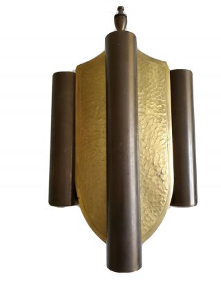 Antique Nutone K - 20 Doorbell Door Chime Mid - Century 1955 2 Chime Brass
