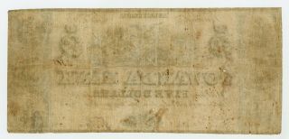 1841 $5 The Towanda Bank - Towanda,  PENNSYLVANIA Note 2