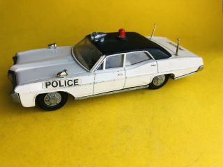 Dinky Toys 251 Pontiac Parisienne Usa Police Cruiser With Retractable Antennas