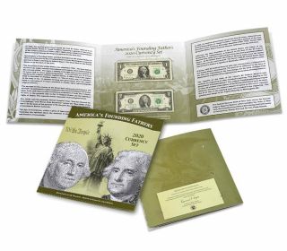 America’s Founding Fathers 2020 Currency Set U.  S.  Mint/b.  E.  P.
