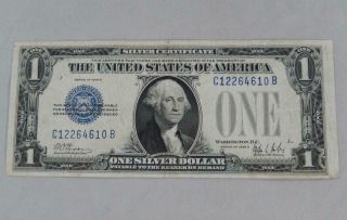 Series 1928 - B $1 One Dollar Silver Certificate Funny Money Note 1928a P0455
