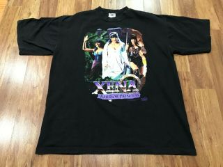 Xl - Vtg 1997 Xena Warrior Princess 90s Tour Champ Cotton T - Shirt