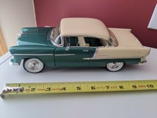1955 Chevrolet Bel Air Hard Top Green 1:18 Diecast Model Car