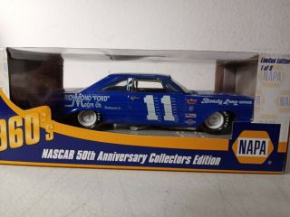 1965 Napa Action Ned Jarrett 11 Nascar 50th Anniversary Collectors Edition 1:24