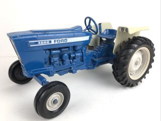 Vintage Ertl Ford 4600 Tractor Die Cast Farm Toy