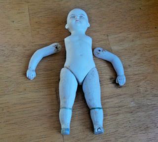 Antique 1900 Bisque Doll With Arms & Legs Dug On " A Tale Of Two Privies " Video