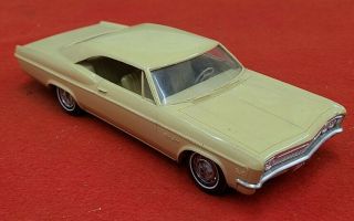 1966 Chevrolet Impala Sport Promo Model Attic Find Rare Tan/beige