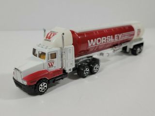 Road Champs 1987 Worsley Companies Semi Tractor 1:87 Scale Diecast - No Box