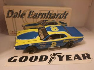 1975 Dale Earnhardt Sr 8 Rpm Dodge 1st Winston Cup Start 1:24 Nascar Action Mib