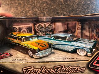 Hot Wheels Troy Lee Designs 57 Nomad And 57 Cadillac