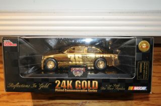 Racing Champions 24k Gold Plated Nascar 50th Anniversary 1:24 Scale 36 M&m Car