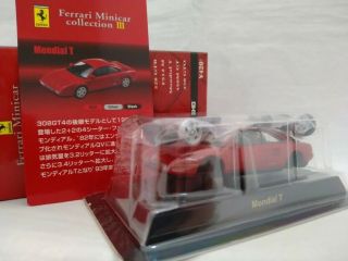 Kyosho 1/64 Ferrari Mondial T Red Unassembled F/shipping F/japan