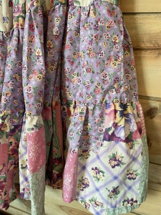 vintage handmade Gunne Sax Style prairie cottagecore midi skirt size s 3