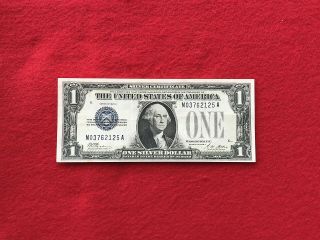 Fr - 1601 1928 A Series $1 Silver Certificate " M - A Block " Extremely Fine