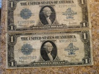 2,  1923 Large 1$ Silver Certificates